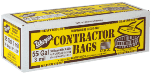 Warp 13 Gallon Heavy Duty Trash Can Liners (Warp FB13-150)